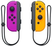 Nintendo Switch Joy-Con Set Izquierda/Derecha Morado Neón/ Naranja Neón