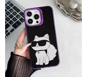 Epc Fashion Phone Case IMD Phone Case For IPhone 16 15 14 13 12 11 Pro Max Plus Color Silver Cover