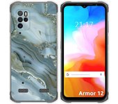 Funda Silicona para Ulefone Armor 12 5G diseño Mármol 09 Dibujos