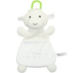 Bonita y creativa toalla de confort con forma de elefante y oveja de dibujos animados para bebé, bolsa de dulces de peluche para guardar suministros para madres e hijos.