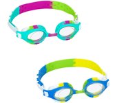 Bestway Gafa Natacion Set 3 Pcs Correa Silicona Color Surtido +7 Años Playa y Piscina 21096