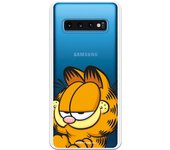 Funda original compatible con Samsung Galaxy S10 - Garfield Cabeza