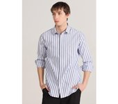 BENDORFF - Camisa de manga larga oxford rayas Illusion