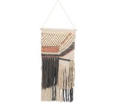 Adda Home Adorno Pared Tejido A Mano 35x2x75 Cm - Complemento de Decoración Versátil