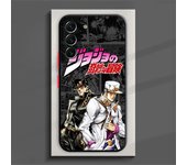 Anime Kujo Coll JOJO Cover For Samsung Galaxy A73 A72 A71 A55 A52 A33 A15 A14 A13 A12 A05 4 S 5G Translucent phone Case