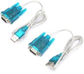 adaptadores de puerto serie HL-340 USB a RS232 de 9 pines