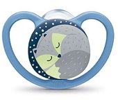 Nuk Chupete Silicona Space Night 6-18 Meses