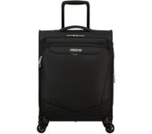 Maleta de Cabina American Tourister SummerRide Spinner 55cm/ 55x40x23cm/ 4 Ruedas/ Negra