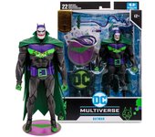 Figura mcfarlane toys dc multiverse 7in - batman (batman: white knight)(jokerized)(gold label)
