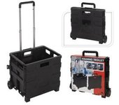 Briscoes Trolley de Aluminio Plegable 8718158279057 - Ligero y Resistente - Con Ruedas Giratorias