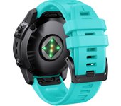 22 26MM Silicone WatchBand Strap For Garmin Fenix 7 7X 6X 6 Pro 5 5X Plus Epix Gen2 Enduro 2 WristStrap QuickFit Release Bracele