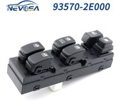 NEVOSA 93570-2E000 935702E000 Front Left Driver Side Car Window Switch Button Master For Hyundai Tucson 2004-2010 Control Button