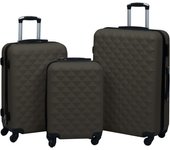 vidaXL Juego de Maletas Rígidas con Ruedas 3 Piezas ABS Trolley Color Antracita,  Azul,  Negro y mas