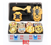 Takara Tomy New Beyblade Burst Metal Fusion Fighting Metal Booster Package Toys Grip Launcher boxs Original