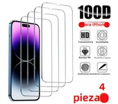 4PCS Full Cover Tempered Glass For iPhone 11 12 13 14 15 Pro Max Screen Protector For iPhone 11 12 13 14 15 Plus Glass Film