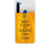 Funda original compatible con Xiaomi Redmi Note 8T - Keep calm and tomate una caña