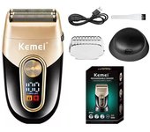 High Quality Kemei KM-678 Mini Electric Hair Clipper KM-3209 LCD Digital Display Shaver Dry and wet shaving Beard Trimmer
