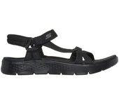 Sandalia Mujer Skechers Go Walk Flex Negro