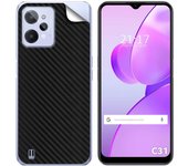 Pegatina Vinilo Autoadhesiva Textura Carbono para Realme C31
