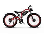 Duotts N26 E Bicicleta de Alta velocidad sin Motor Doble 48 v20ah cateria Bicicleta Eléctrica de Nieve amortiguación hidráulica 26*4,0