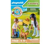 Familia de gatos PLAYMOBIL (71309) para los amantes de los felinos