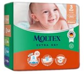 Pañales Talla 3 Extra Dry 32 uds. Moltex Moltex