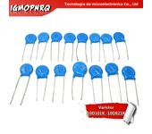 50PCS Varistor 10D101K 10D102K 10D241K 10D270K 10D271K 10D330K 10D390K 10D470K 10D471K 10D511K 10D820K 10D821K  piezoresistor