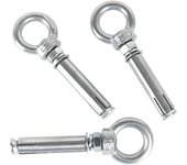 Accesorio de elevación, pernos de expansión M8 x 60 mm Cáncamo de manguito de acero inoxidable 304, paquete de 5