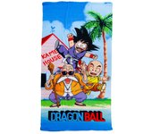SUN & SURF Toalla de playa Infantil BOLA DRAGON Z Licencia Original DRAGON BALL, Microfibra Rizo, Suave y Absorbente, Ideal para Piscina, Playa o Campo