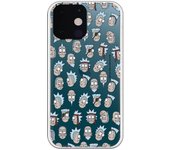 Funda original compatible con iPhone 13 Mini - Rick y Morty Faces