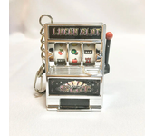 2024 Summer New Classic Toys Niche Keychain Fruit Machine Slot Machine Keychain Fun Creative Car Accessory Keyring Pendant Gift