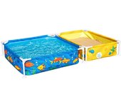 Bestway Piscina Rigida Infantil Con Arenero 213x122x30,5 cm +2 años Jardin 00561