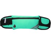 S7 STAR Riñonera Running Deportiva Impermeable 24*13cm, Bolsa Cintura Ajustable con Salida Auriculares, Riñonera Correr Reflectante Ligera Color Puro, Hombre Mujer Mochila Cintura Deportiva Al Aire Libre