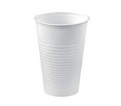 Vasos de 220 ml (PP) termoconformados blancos