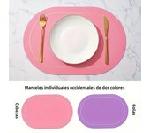 Table Leather Placemats Set of 1/4/6pcs,Washable for Dining,Heat-Resistant Non-Slip Insulation Waterproof Place Mats