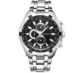 CURREN-Reloj analógico de Maple inoxidable para hombre, accesorio de pulsera de cuarzo resistant to Agua with calendar, complemente Masculino Deportivo de marca de lujo con diseño Militar, 8023
