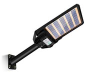 Farola solar led 200W de alto rendimiento ip68  Foco con sensor de movimiento y crepuscular | Suministros Castro