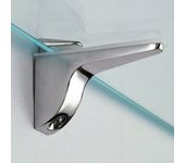 PINOCHETO SOPORTE ESTANTE PARA CRISTAL Y MADERA. REGULABLE DE 4 A 16mm. ELEGIR ACABADO.