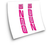 Pegatinas compatibles con horquilla bici Rock Shox Zeb troquelado 2021