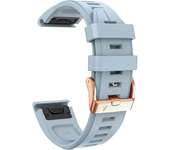 Wristband Replacement Strap For Garmin Fenix 7S 5S Plus 6S Pro Quick Fit Rose Gold Buckle Silicone 20mm Band Smartwatch Bracelet