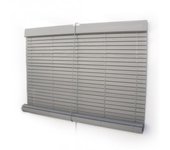 JARDIN202 - Persiana Madera Gris