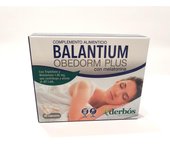 Derbós BALANTIUM DERBOS | OBEDORM PLUS 30 CÁPSULAS para el SISTEMA NERVIOSO con Triptófano y Melatonina 1,95 Mg para Aliviar el JET LAG