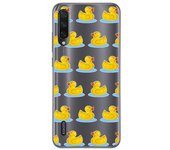 Tumundosmartphone Funda Gel Transparente para Xiaomi Mi A3 diseño Pato Dibujos
