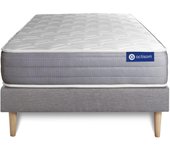 Pack colchón Actilatex dream 90x190cm + Somier, Látex y espuma viscoelástica, 5 zonas de confort