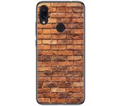 Tumundosmartphone Funda Gel Tpu para Xiaomi Redmi Note 7 diseño Ladrillo 04 Dibujos