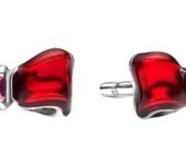 Pandora Disney 293779C01 - Pendientes de plata de ley con cristales artificiales, diseño de Blancanieves，Incluye Caja Original