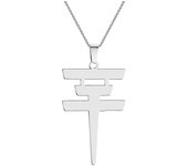 Cxwind Tokio Hotel collar Acero inoxable Tokio Hotel collar logo Bill Kaulitz logo símbolo