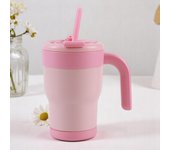 VASO TERMICO TUMBLER I-DRINK 420 ml COLORES PASTEL ACERO INOXIDABLE SIN BPA