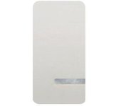 Tecla para interruptor, conmutador o cruz estrecha BLANCO con luminoso BJC 16705-L