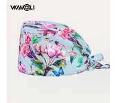 gorro clínicos Cartoon Printing Scrubs Caps Surgery Hat Men Nurse scrubs cap Pet clinic Work hat medical scrub hats